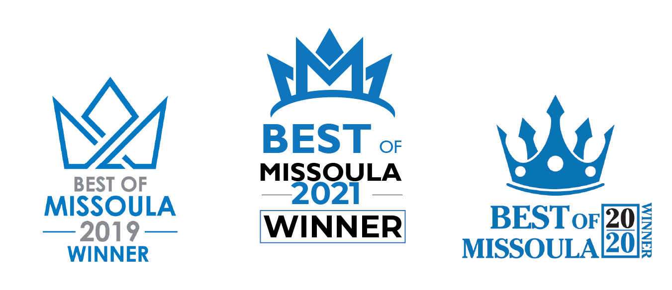 Dr. Jensen was voted best dentist in Missoula, Montana two years in a row.